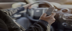 truck driver texting and driving